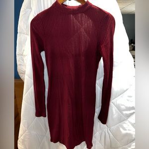 Sexy Body fitting high neck Dress